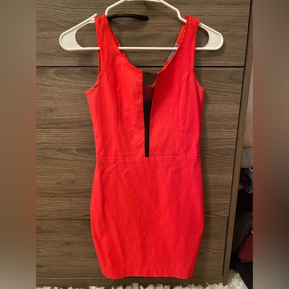 Coral Homecoming Dress